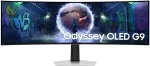 Monitor SAMSUNG Odyssey S49DG934SU QD-OLED (124 cm (49 Zoll), silber, DQHD, Curved, HDMI, DP, Micro-HDMI, USB-C, 240Hz Panel)