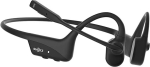 SHOKZ OpenComm2 UC 2025 Upgrade Wireless Bluetooth Bone Conduction Videoconferencing Headset with USB-C Charging Port and USB-C adapter | 16 Hr Talk Time, 29m Wireless Range, 1 Hr Charge Time | Includes Noise Cancelling Boom Mic and Dongle, Black