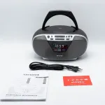 Raadio Aiwa BBTU-400SL portable stereo system Analog & digital 6 W FM Silver MP3 playback