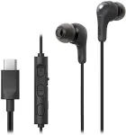 JVC HA-FR9UC Headset Wired In-ear Calls/Music USB Type-C Black