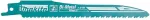 MAKITA RECIPROCATING SAW BLADE BIM 152x0,9mm /25pcs. METAL, PVC (FAST)