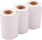 Noname Thermal Paper for Thermal Label Printer, D30mm x 52mm, 3 rolls
