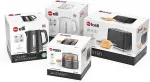 Veekeetja ELDOM C280C Kettle ELLI, capacity 1.7 l, power 2200 W, black, strix, black