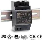 Mean Well MEANWELL - HDR-60-12 - Industrial switching power supply 12V 60W on DIN