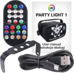 Light4Me Party Light 1 - LED effects, disco lighting, UV lasers