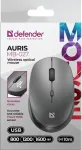 Hiir Defender Wireless mouse silent click AURIS MB-027 800/1200/1600DPI grey