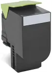 Tooner LEXMARK tindikassett 702XKE Black Schwarz (70C2XKE)