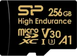 M&auml;lukaart Silicon Power microSDXC 256GB High Endurance + adapter