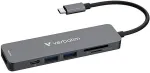 VERBATIM USB-C Essentials Multi- Port Hub 6 Port/card read. 32156