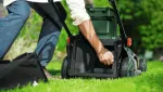 Bosch Powertools cordless lawnmower Rotak18V2-38, 36 volts (2x18V) (green/black, 2x Li-ion battery 4.0Ah, POWER FOR ALL ALLIANCE)
