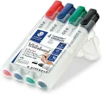Staedtler Whiteboardmarker Lumocolor 4St Box