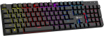Klaviatuur C-TECH Morpheus RGB/Wired USB/ CZ- SK layout/Black