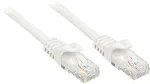 Lindy Basic - Patch-Kabel - RJ-45 (M) - RJ-45 (M) - 7,5m - UTP - CAT 6 - gepresst, glatt - wei&szlig; (48206)