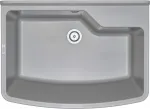 Deante 1-bowl kitchen sink - fixed to the wall