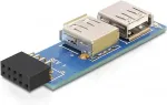 DELOCK USB Pinheader - USB-Adapter - USB Typ A, 4-polig (W) (41820)