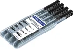 STAEDTLER Marker permanentne Lumocolor, 4tk, must