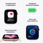 APPLE Watch Series 11 GPS 46mm Rose Gold Aluminium Case with Light Blush Sport Band - S/M