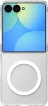 SPIGEN &Uuml;mbris AirSkin (MagFit), Samsung Galaxy Flip8, l&auml;bipaistev, Qi2/MagSafe toega,