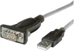 ROLINE 12.02.1163 serial cable Grey 1.8 m USB Type-A DB-9