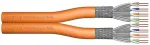Digitus Patchkabel CAT7a S/FTP LSZH 500m Verlegekabel Orange