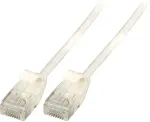 EFB-Elektronik EFB RJ45 Patchkabel Cat.6A U/UTP TPE 3,6mm ultraflex wei 0,5m