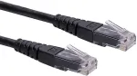 ROLINE UTP Patch Cord Cat.6, black 0.3m