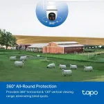 TP-Link Tapo C501GW 4G LTE venkovn&iacute;-outdoor kamera (2MP, PTZ,Full HD 1080p,WiFi, 4GLTE,1xGbE,PoE,IR 30m,microSD)