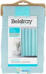 Beldray LA035655FAS Waffle Design Shower Curtain - Blue