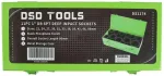 DSDTOOLS 1" PAVAROS 6 S&uuml;gavate servadega l&ouml;&ouml;kotsikud, 11 tk DS1174