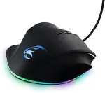 Hiir MEDIARANGE Gaming-Maus 8-Tasten bis 5000dpi LED Beleuchtung