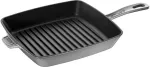 STAUB Grill Pan induction squared 26 cm graphit-grau