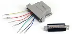 Startech .com GC258MF, DB-25, RJ-45, Male/Female, Gray