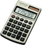 Kalkulaator Olympia Taschenrechner LCD-1110E silber