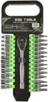 DSDTOOLS 27 TK 1/4" Padrunv&otilde;tmete komplekt DS1335