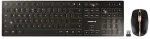 Klaviatuur Cherry DW 9100 SLIM keyboard Mouse included Universal RF Wireless + Bluetooth QWERTY US English Black