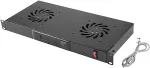 LANBERG 19" 1U rack ventilation panel