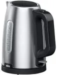 Veekeetja Braun WK 1500 electric kettle 1.7 L 2200 W Black, Stainless steel