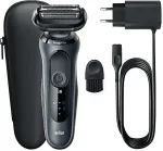 Braun Series 6 61-N1000s Foil shaver Black, Grey