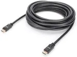 Assmann Digitus - DisplayPort-Kabel - DisplayPort (S) bis DisplayPort (S) - 10 m - eingerastet, 4K Unterst&uuml;tzung, active - Schwarz (AK-340105-100-S)