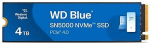 K&otilde;vaketas Western Digital WD Blue SN5000 SSD WDS400T4B0E 4TB M.2 PCI Express 4.0 x4 (NVMe)