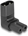 DeLOCK Netzadapter IEC 60320 - C8 auf C7, Stecker / Buchse