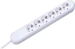 Bachmann Steckdosenleiste 6x Stecker SMART wei&szlig;