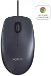 Hiir LOGITECH OEM Logitech B100/Office/Optical/800 DPI/Wired USB/Black
