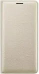 SAMSUNG Kaitse&uuml;mbris kaanega Flip Wallet, Galaxy J3 (2016), kuldne, Samsung