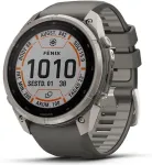 Garmin fēnix 9 Pro 3.81 cm (1.5") AMOLED 51 mm Digital 466 x 466 pixels Touchscreen 4G Titanium Wi-Fi GPS (satellite)