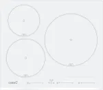 Cata Hob | INSB 6003E2 WH | Induction | Number of burners/cooking zones 3 | Slider touch | White