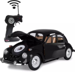 Jamara VW K&auml;fer RC Diecast 1:18 schwarz 27MHz