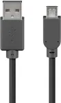 Goobay USB-kabel 3m Sort