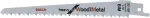 Bosch Powertools Bosch Saber Saw Blade S 611 DF Heavy for Wood and Metal, 100 pieces