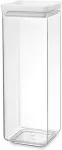 Brabantia Tasty+ Square Plastic Transparent, White